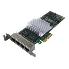 Intel D64202-003 | PRO/1000 PT Quad-Ports RJ-45 1Gbps 10Base-T/100Base-TX/1000Base-T Gigabit Ethernet PCI Express x4 Low Profile Server Network Adapter