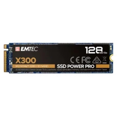 Emtec ECSSD128GX300 | Power Pro X300 128GB PCI Express NVMe 3.0 x4 M.2 2280 Solid State Drive