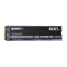 Emtec ECSSD500GX300 | Power Pro X300 500GB PCI Express NVMe 3.0 x4 M.2 2280 Solid State Drive
