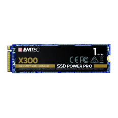Emtec ECSSD1TX300 | Power Pro X300 1TB PCI Express NVMe 3.0 x4 M.2 2280 Solid State Drive