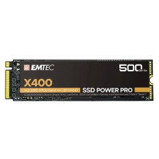 Emtec ECSSD500GX400 | Power Pro X400 500GB PCI Express NVMe 4.0 x4 M.2 2280 Solid State Drive