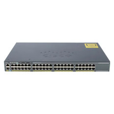 Cisco WS-C2960S-F48TS-L-RF | Catalyst 2960S Series 2960S-48TS 48 x RJ-45 Ports 10/100/1000Base-T + 4 x SFP Ports Layer 2 Managed Rack-mountable Gigabit Ethernet Network Switch