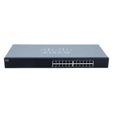 Cisco GS110-24P-HW-US | Meraki Go 24 x Ports PoE 10/100/1000Base-T 2 x 1G SFP Ports Managed Layer 2 1U Rack-mountable Gigabit Ethernet Network Switch