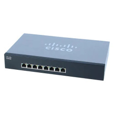 Cisco SRW208PEU | Small Business SRW208MP 8 x RJ-45 Ports PoE 10/100Base-TX + 2 x SFP Ports Layer 3 Managed Rack-mountable Fast Ethernet Network Switch