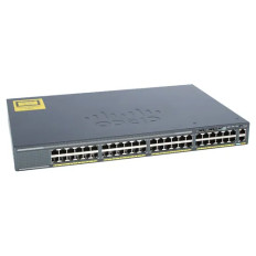 Cisco WS-C2960S-F48TS-L-RF | Catalyst 2960S Series 2960S-48TS 48 x RJ-45 Ports 10/100/1000Base-T + 4 x SFP Ports Layer 2 Managed Rack-mountable Gigabit Ethernet Network Switch