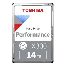 Toshiba HDWR51EEZSTA | X300 14TB 7200RPM SATA 6Gb/s 512MB Cache 3.5-inch Performance Hard Drive