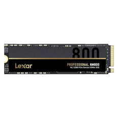 Lexar LNM800X001T-RNNNG | NM800 1TB 3D TLC PCI Express NVMe 4.0 x4 M.2 2280 Solid State Drive