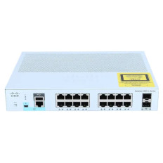 Cisco WS-C2960L-16PS-JP | Catalyst 2960L Series 2960L-16PS 16 x PoE+ Ports 10/100/1000Base-T + 2 x SFP Ports Layer 2 Managed 1U Rack-Mountable Gigabit Ethernet Network Switch