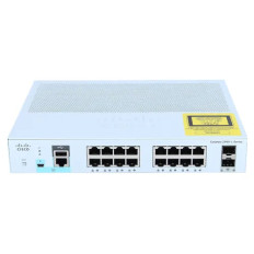 Cisco WS-C2960L-16TS-LL | Catalyst 2960L Series 2960L-16TS 16 x Ports 10/100/1000Base-T + 2 x SFP Ports Layer 2 Managed 1U Rack-mountable Gigabit Ethernet Network Switch