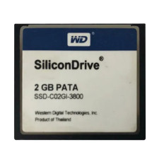 Western Digital SSD-C02GI-3800 | SiliconDrive 2GB PATA CompactFlash Type 1 Solid State Drive