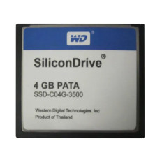 Western Digital SSD-C04G-3500 | Silicon 4GB IDE/ATA CompactFlash Type 1 Solid State Drive