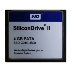 Western Digital SSD-C04G-4500 | Silicon II 4GB IDE Ultra ATA/66 (ATA-5) CompactFlash Type I Solid State Drive