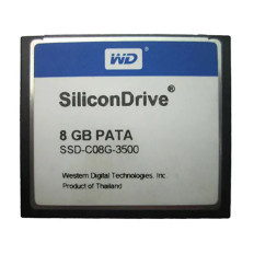 Western Digital SSD-C08G-3500 | Silicon 8GB IDE/ATA CompactFlash Type 1 Solid State Drive