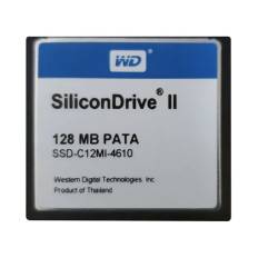 Western Digital SSD-C12MI-4610 | Silicon II 128MB IDE/ATA CompactFlash Type I Solid State Drive