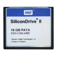 Western Digital SSD-C16G-4300 | Silicon II 16GB IDE/ATA CompactFlash Type I Solid State Drive