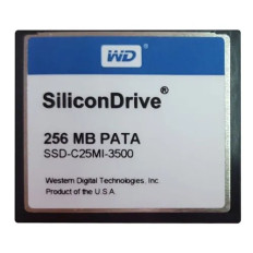 Western Digital SSD-C25MI-3500 | Silicon 256MB IDE/ATA CompactFlash Type I Solid State Drive