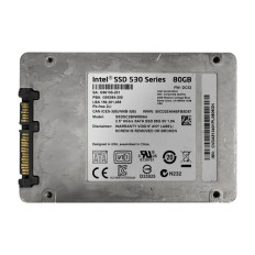 Intel SSDSC2BW080A4 | 530 80GB Multi-Level Cell SATA 6Gb/s NAND Flash 2.5-Inch Solid State Drive