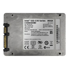 Intel SSDSC2BW080A4K5 | 530 80GB Multi-Level Cell SATA 6Gb/s NAND Flash 2.5-Inch Solid State Drive