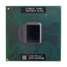 Intel T2400 | Core Duo T2400 Dual-Core 1.83GHz 667MHz FSB 2MB L2 Cache Socket PGA478 Processor