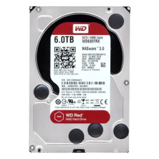 Western Digital WD60EFRX | Red 6TB 5400RPM SATA 6Gb/s 64MB Cache (RoHS) 3.5-Inch NAS Hard Drive