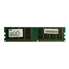 Samsung M368L6423ETM-CCC | 512MB DDR-400MHz PC3200 Non-ECC Unbuffered UDIMM CL3 2Rx8 2.5V 184-Pin Memory Module 