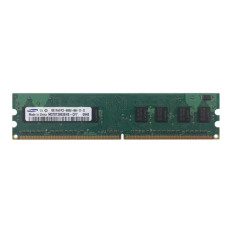Samsung M378T2863EHS-CF7 | 1GB DDR2-800MHz PC2-6400 Non-ECC Unbuffered UDIMM CL6 1Rx8 1.8V 240-Pin Memory Module 
