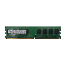 Samsung M378T2953EZS-CF7 | 1GB DDR2-800MHz PC2-6400 Non-ECC Unbuffered UDIMM CL6 2Rx8 1.8V 240-Pin Memory Module 