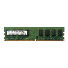 Samsung M378T5663QZS-CF7 | 2GB DDR2-800MHz PC2-6400 Non-ECC Unbuffered UDIMM CL6 2Rx8 1.8V 240-Pin Memory Module 