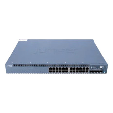 Juniper EX2300-24P | EX2300 Series 24 x RJ-45 Ports PoE+ 10/100/1000Base-T + 4 x SFP+ Ports Layer 3 Managed Rack-mountable Gigabit Ethernet Network Switch