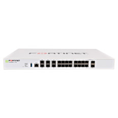 Fortinet FG-101E-BDL | FortiGate 100E Series FG-101E 14 x Ports 1000Base-T + 2 x Ports SFP Shared + 2 x Ports 1GbE RJ-45 WAN 1U Rack-Mountable Network Security Firewall Appliance