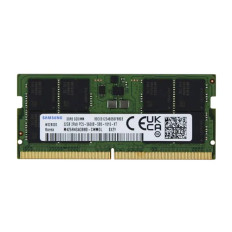 Samsung M425R4GA3BB0-CWM0L | 32GB DDR5-5600MHz PC5-44800 Non-ECC Unbuffered SODIMM CL46 2Rx8 1.1V 262-Pin Memory Module 