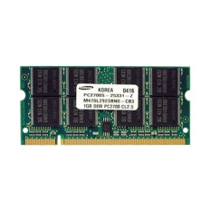 Samsung M470L2923BNO-CB3 | 1GB DDR-333MHz PC2700 Non-ECC Unbuffered SODIMM CL2.5 2Rx8 2.5V 200-Pin Memory Module 