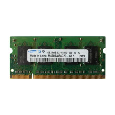 Samsung M470T2864QZ3-CF7 | 1GB DDR2-800MHz PC2-6400 Non-ECC Unbuffered SODIMM CL6 2Rx16 1.8V 200-Pin Memory Module 