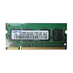 Samsung M470T3354BZ0-CCCDS | 256MB DDR2-400MHz PC2-3200 Non-ECC Unbuffered SODIMM CL3 1Rx16 1.8V 200-Pin Memory Module 