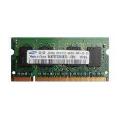 Samsung M470T3354BZ3-CD5 | 256MB DDR2-533MHz PC2-4200 Non-ECC Unbuffered SODIMM CL4 1Rx16 1.8V 200-Pin Memory Module 