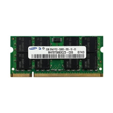 Samsung M470T5663CZ3-CE6 | 2GB DDR2-667MHz PC2-5300 Non-ECC Unbuffered SODIMM CL5 2Rx8 1.8V 200-Pin Memory Module 