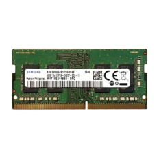 Samsung M471A5244BB0-CRC | 4GB DDR4-2400MHz PC4-19200 Non-ECC Unbuffered SODIMM CL17 1Rx16 1.2V 260-Pin Memory Module 