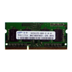 Samsung M471B2874DZ1-CF8 | 1GB DDR3-1066MHz PC3-8500 Non-ECC Unbuffered SODIMM CL7 2Rx16 1.5V 204-Pin Memory Module 