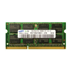 Samsung M471B5273BH1-CF8 | 4GB DDR3-1066MHz PC3-8500 Non-ECC Unbuffered SODIMM CL7 2Rx8 1.5V 204-Pin Memory Module 