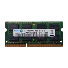 Samsung M471B5273CHO-CF8 | 4GB DDR3-1066MHz PC3-8500 Non-ECC Unbuffered SODIMM CL7 2Rx8 1.5V 204-Pin Memory Module 