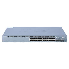 Juniper B-EX2300-24T-EDU | EX2300 Series EX2300-24P 24 x RJ-45 Ports PoE+ 10/100/1000Base-T + 4 x SFP+ Ports Layer 3 Managed 1U Rack-mountable Gigabit Ethernet Network Switch