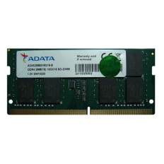 Adata AD4S2666316G19-B | 16GB DDR4-2666MHz Non-ECC Unbuffered CL19 260-Pin SODIMM 1.2V 1Rx8 Memory Module