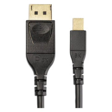 StarTech DP14MDPMM2MB | 2m/6.6ft Mini to DisplayPort 1.4 Cable