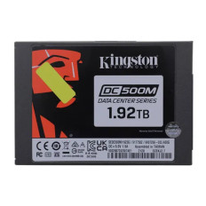 Kingston SEDC500M/1920G | Data Center DC500M Series 1.92TB Triple-Level Cell SATA 6Gb/s 3D NAND Mixed Use (AES 256-bit Encryption) 2.5-Inch Enterprise Solid State Drive