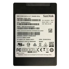 SanDisk SD8TB8U-256G-1001 | X400 Series 256GB Triple-Level Cell SATA 6Gb/s (AES-256) (SED/TCG/Opal 2.0) 2.5-Inch Solid State Drive