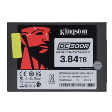 Kingston SEDC500R/3840G | Data Center DC500R Series 3.84TB Triple-Level Cell SATA 6Gb/s 3D NAND Read Centric (AES 256-bit Encryption) 2.5-Inch Enterprise Solid State Drive