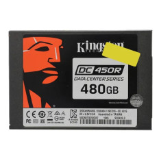 Kingston SEDC450R/480G | Data Center DC450R Series 480GB Triple-Level Cell SATA 6Gb/s 3D NAND (AES 256-bit Encryption) 2.5-Inch Solid State Drive