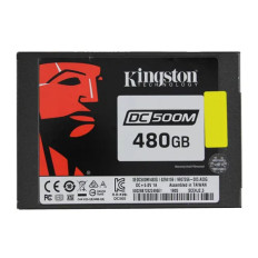 Kingston SEDC500M/480G | Data Center DC500M Series 480GB Triple-Level Cell SATA 6Gb/s 3D NAND Mixed Use (AES 256-bit Encryption) 2.5-Inch Enterprise Solid State Drive