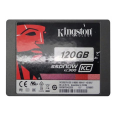 Kingston SKC300S37A/120G | SSDNow KC300 Series 120GB SATA 6Gb/s (AES 256-bit Encryption) 2.5-Inch Solid State Drive