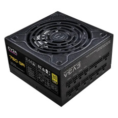 EVGA 220-GA-0750-X1 | SuperNOVA 750-Watts 80-Plus Gold Fully Modular Power Supply
